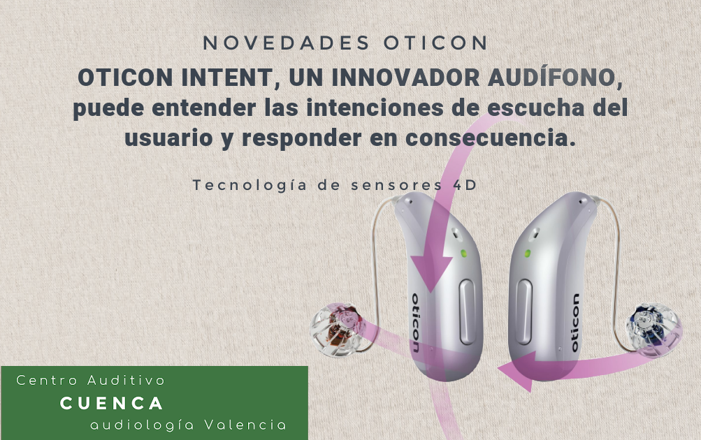 Oticon anuncia Oticon Intent, un nuevo audífono innovador con sensores 4D que puede entender las intenciones de escucha del usuario de audífono y responder en consecuencia.