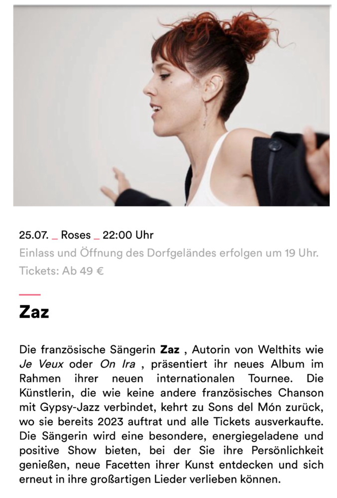 Tickets online kaufen: auf das Foto klicken