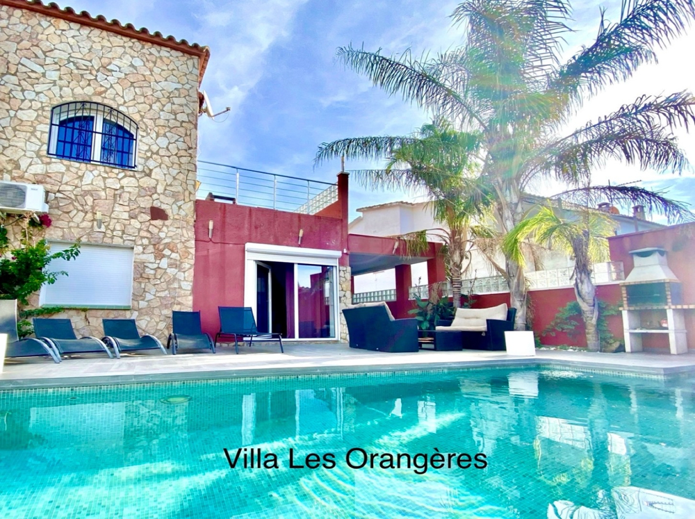 Villa Les Orangères à Pení/Empuriabrava, pour 10-12 personnes