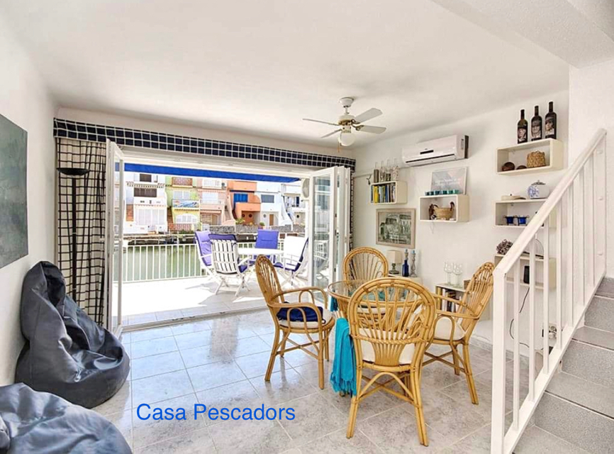 "Casa Pescador" am Kanal Empuries/Empuriabrava, Ferienhaus für 8 Personen