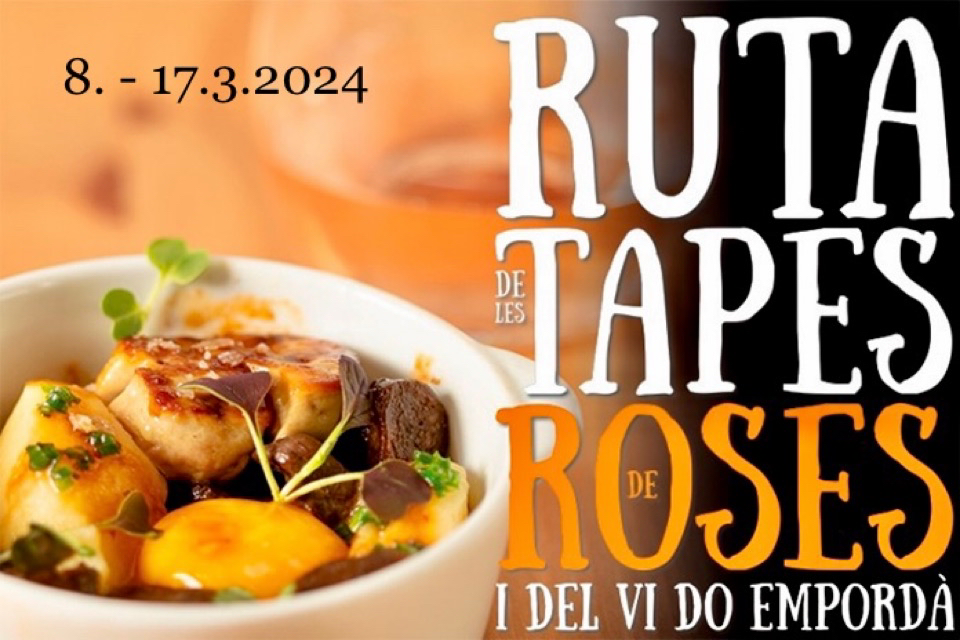 „Tapas-Route“ in Roses vom 8. bis 17. März 2024 in Roses