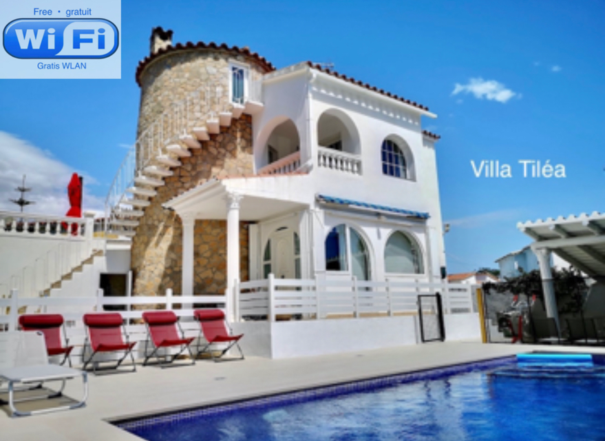 "Villa Tiléa" in Montgri/Emp., Ferienhaus für 9-10 Personen