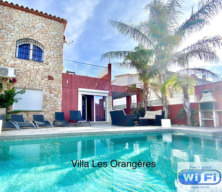 "Villa Les Orangères" in Pení/Empuria., Ferienhaus für 10-12 Personen