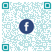 QR‑Code zum Social‑Media‑Kanal Facebook der Hundeschule Tiertraining Diamant