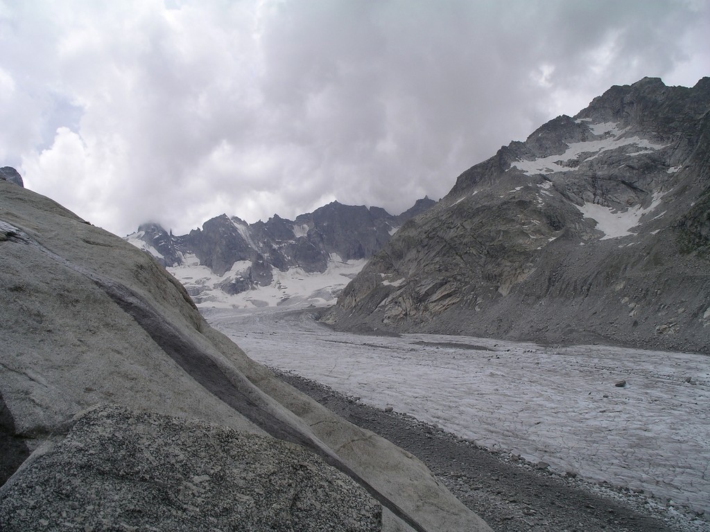 Der Anstieg zur Fornohütte