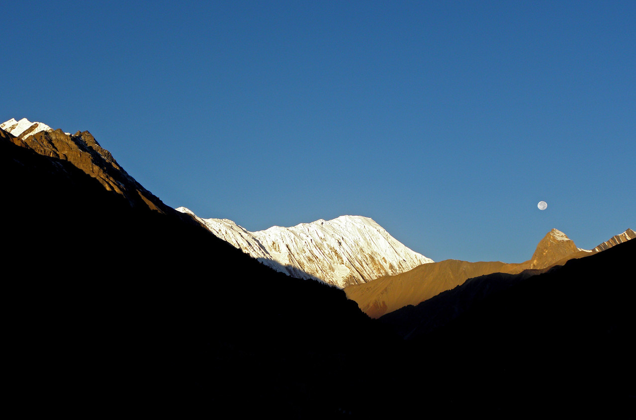 Frühmorgens in Nepal