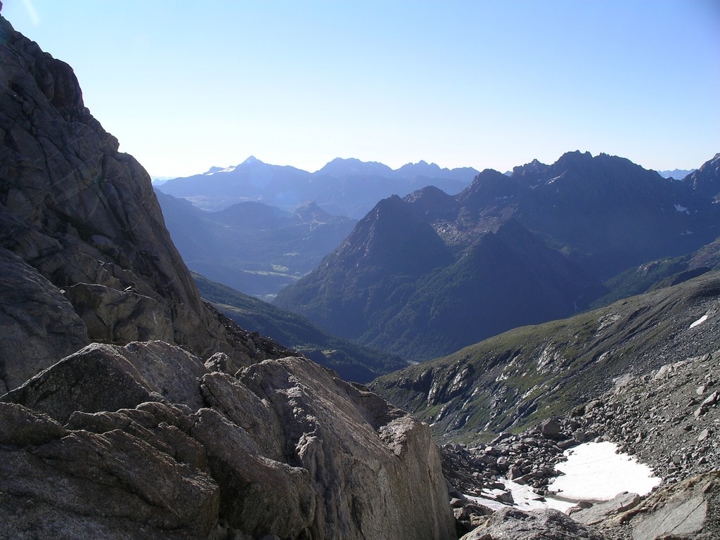 Aufstieg zum Monte Forno