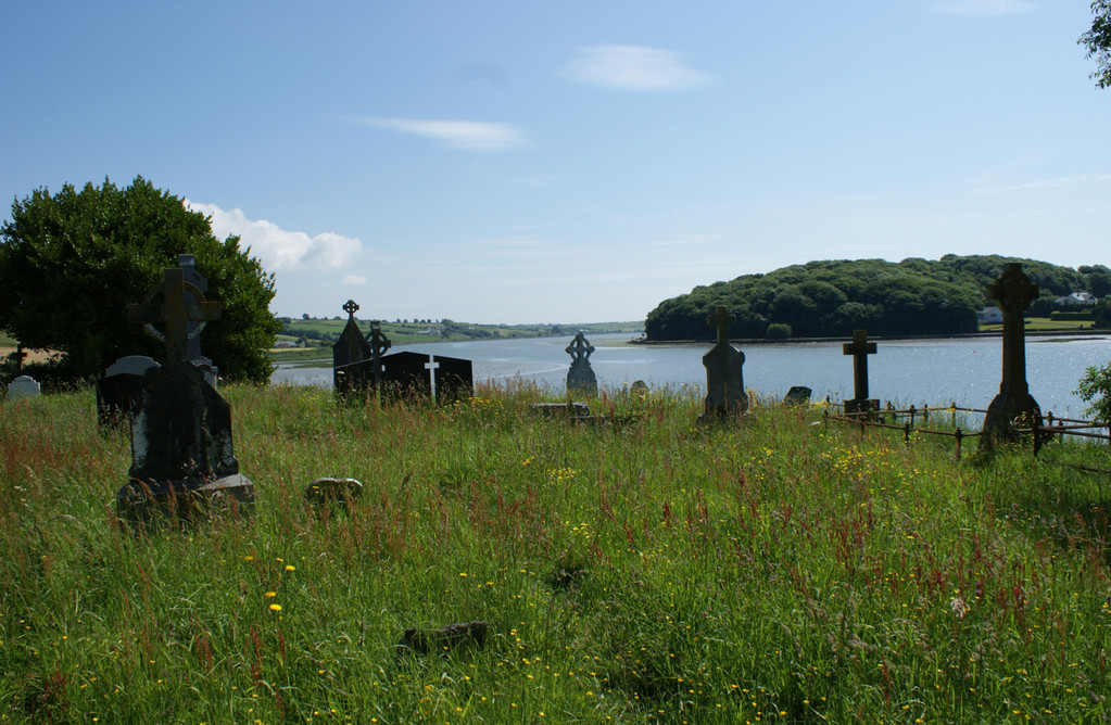 Friedhof with view. hier lässt sichgut tot sein!!