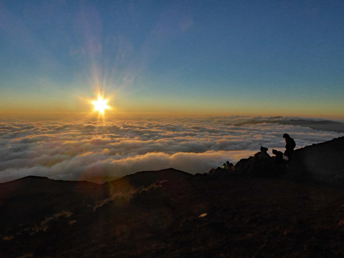 Sonnenaufgang Piton des Neiges