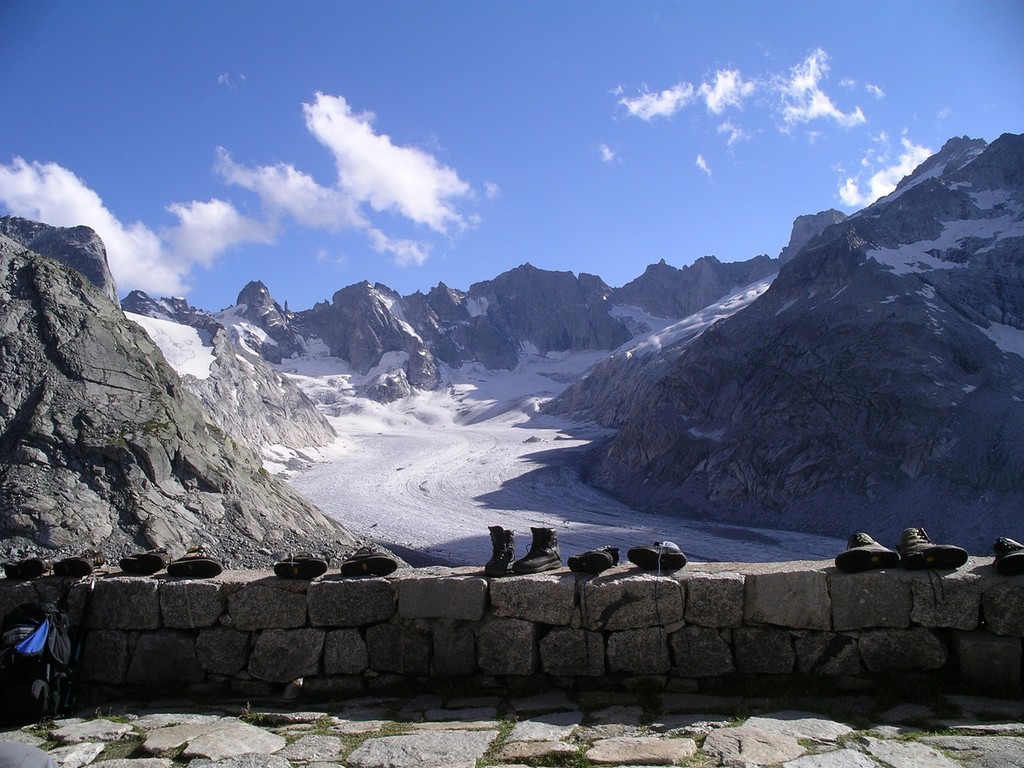 Endlich wieder in der Hütte - ein wunderschöner aber strenger Tag ist vorbei