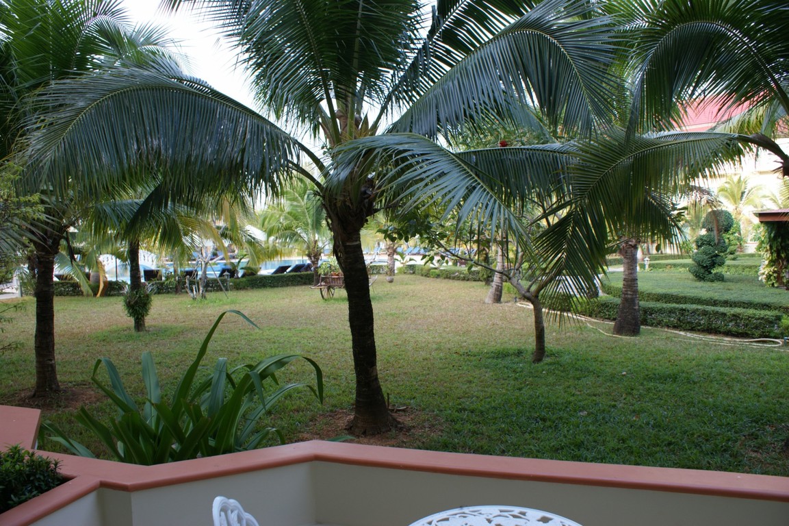 Ausblick von unserem Hotelzimmer