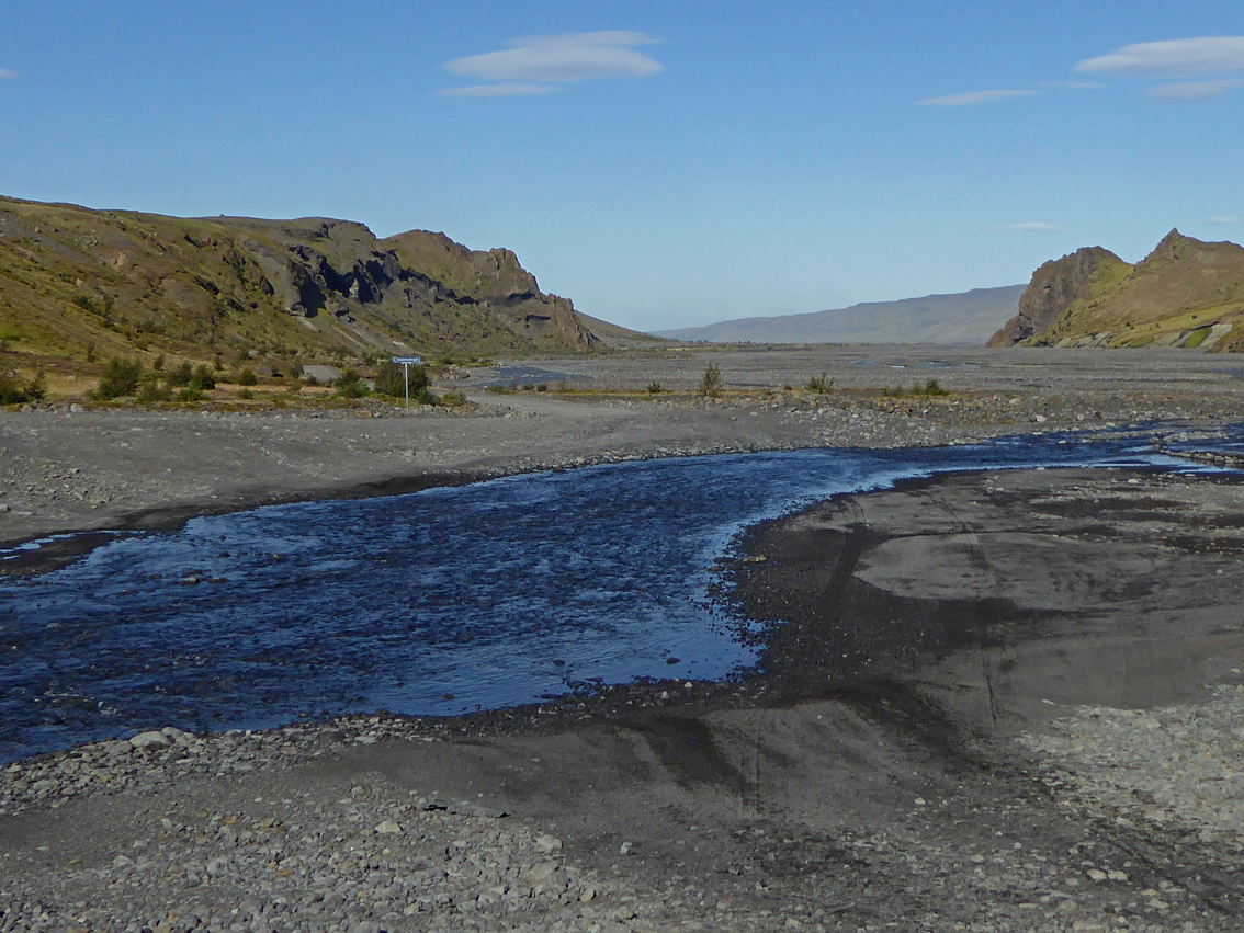 auf dem Weg nach Þórsmörk