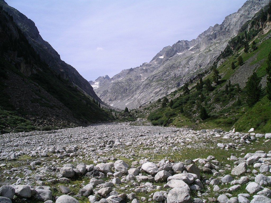 Val Forno, der Weg wird immer steiniger