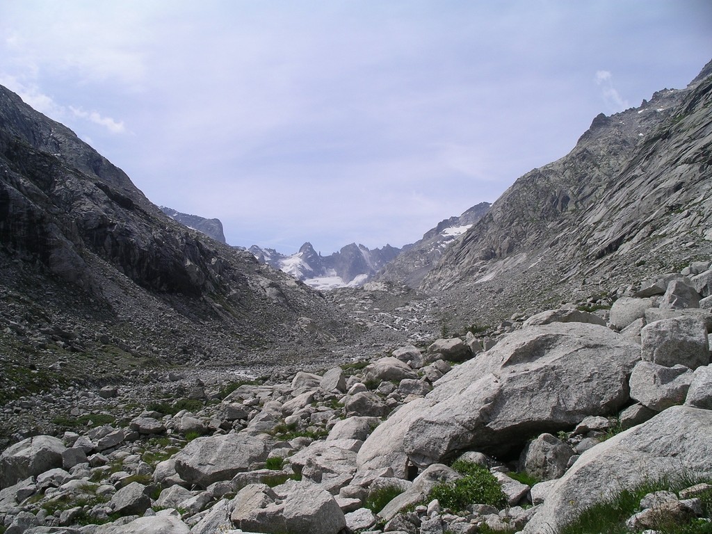 Der Fornogletscher kommt in Sicht