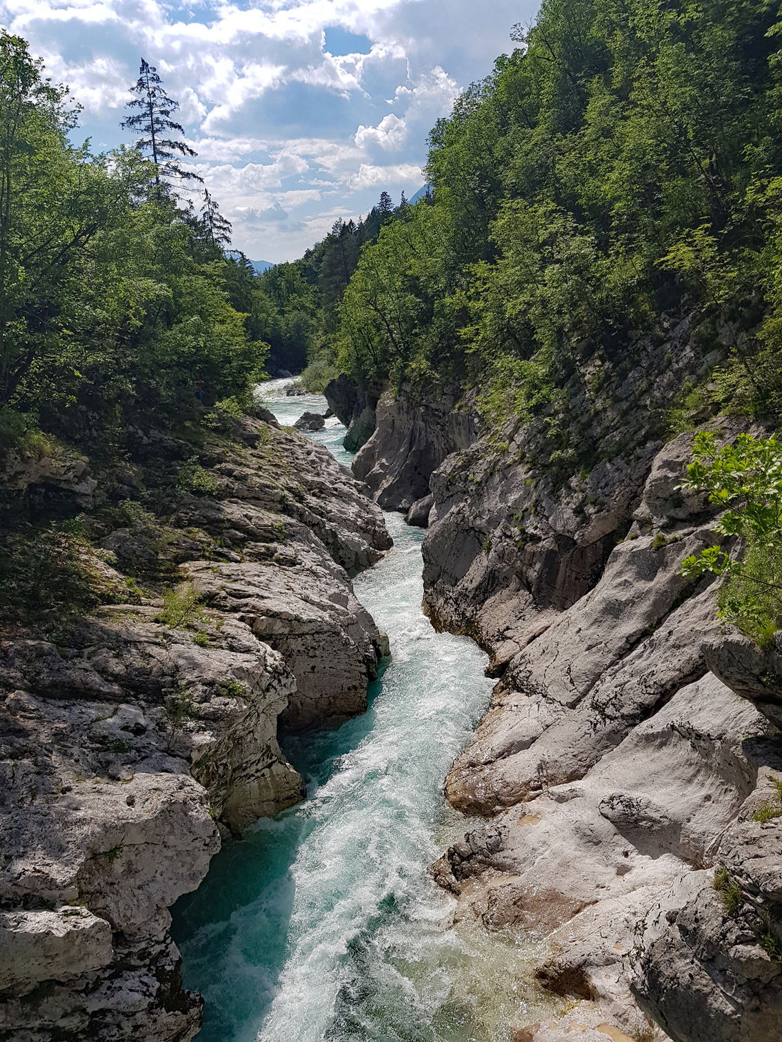 Soča-Trail von Trenta nach Bovec