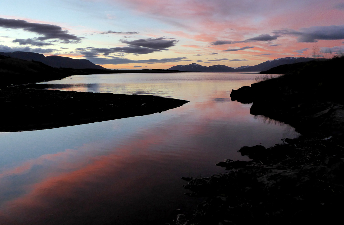 Abendstimmung in Akureyri