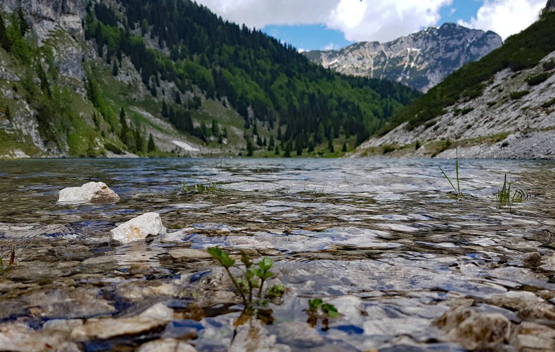 Wanderung zum Krnsko Jezero