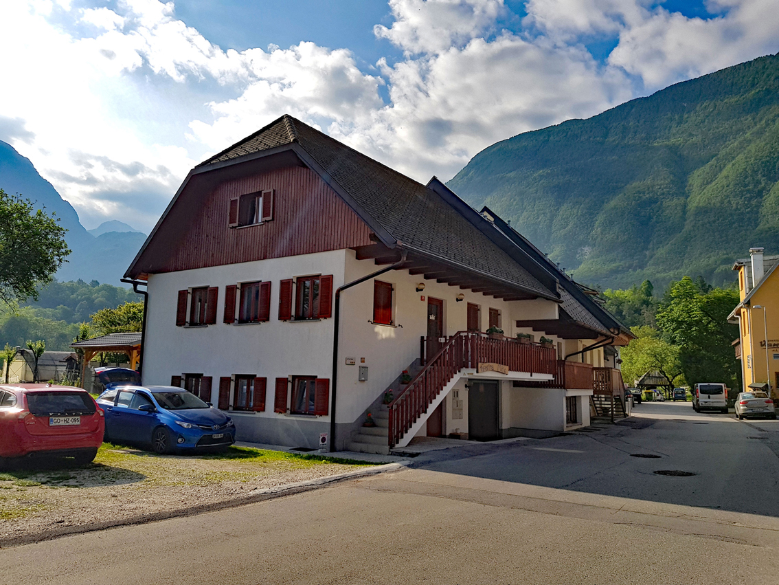unser Appartement in Bovec