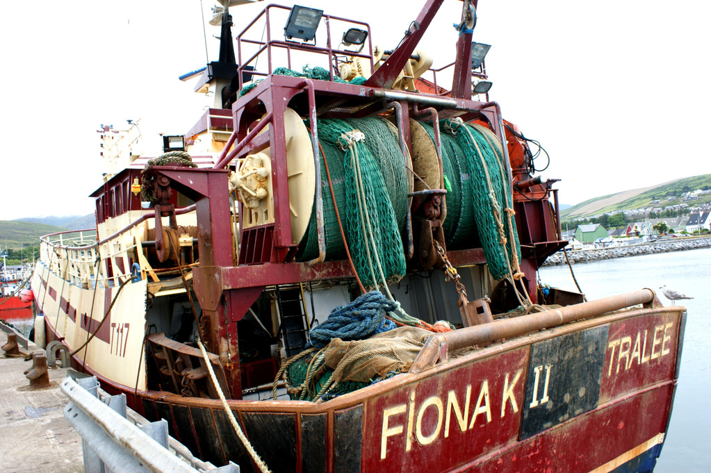 Ein echtes Fischerboot