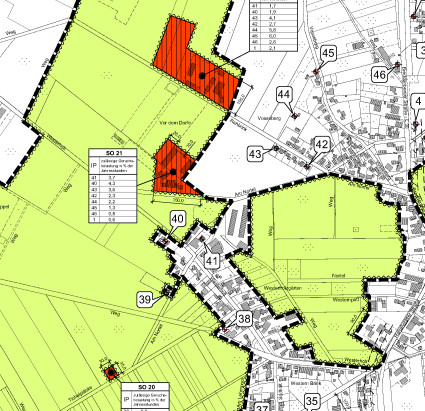 Bebauungsplan für die Gemeinde Lorup im Emsland