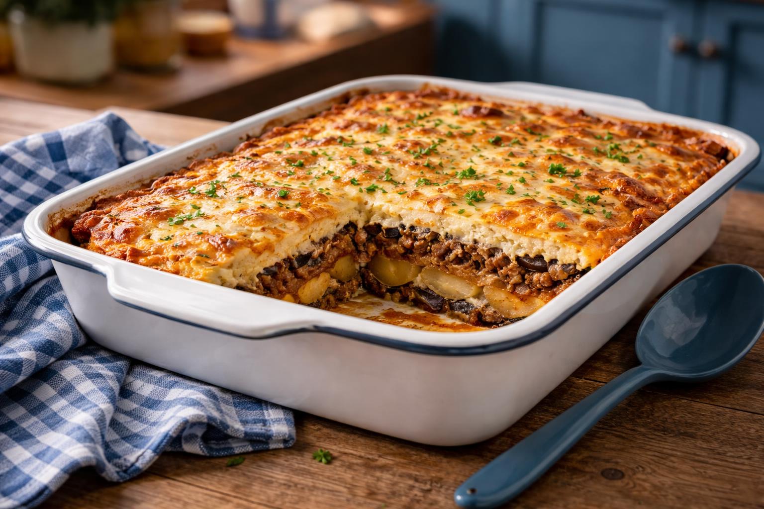 Moussaka - das berühmte griechische Gericht