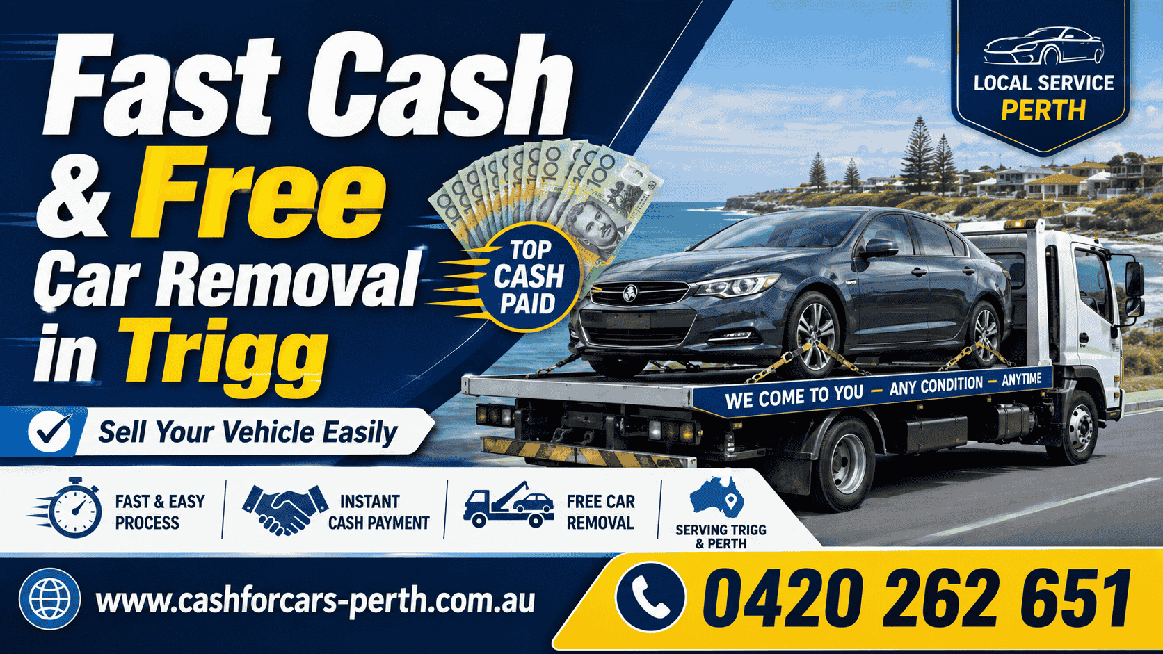 Fast Cash & Free Car Removal in Trigg - Sell Your Vehicle Easily