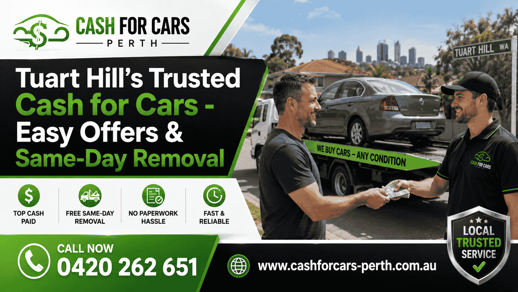 Tuart Hill’s Trusted Cash for Cars - Easy Offers & Same-Day Removal