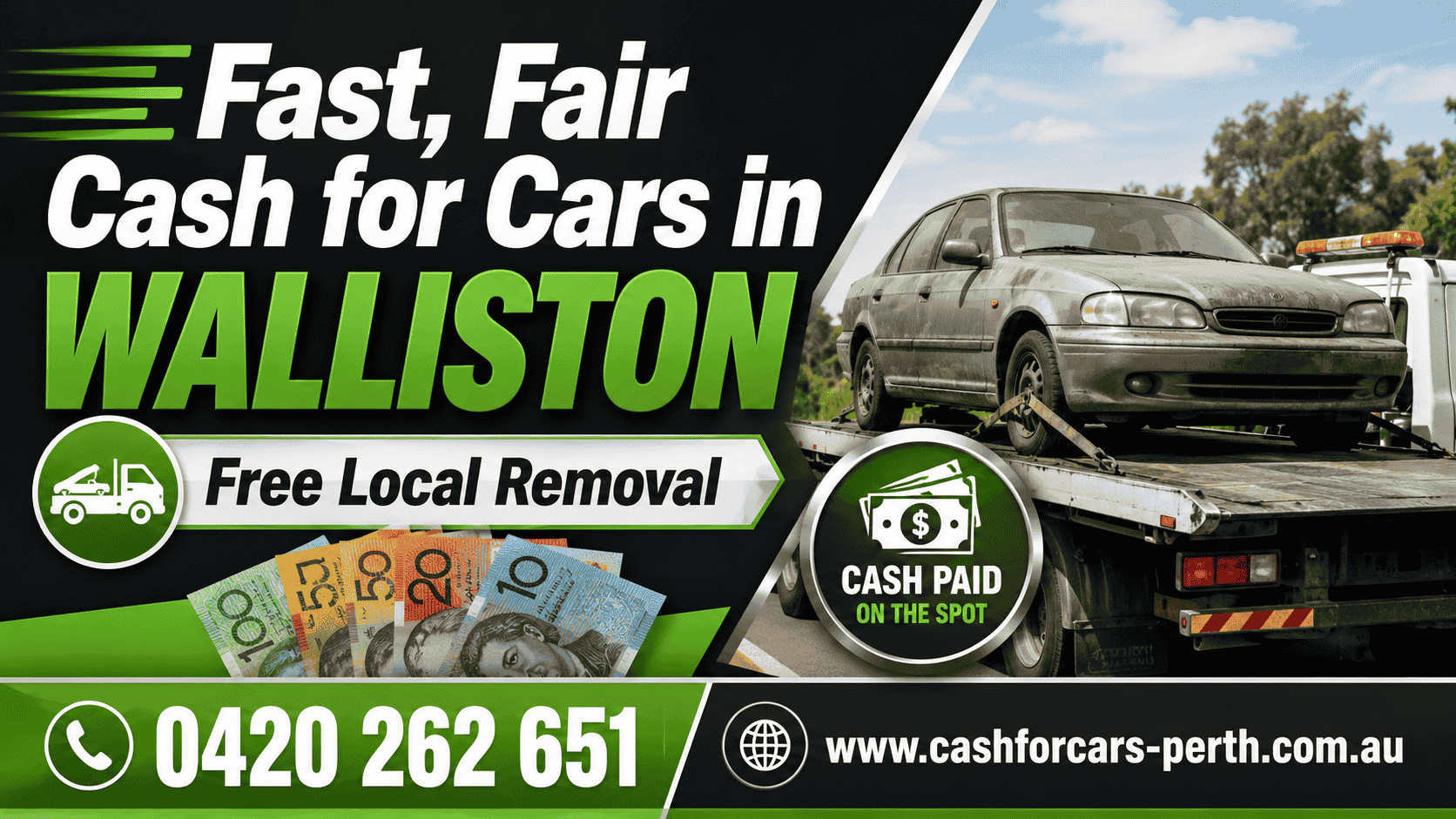 Fast, Fair Cash for Cars in Walliston with Free Local Removal