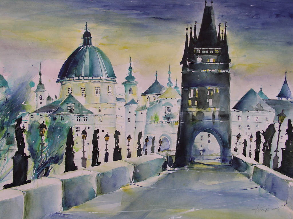 Die Karlsbrücke von Prag - Tschechien