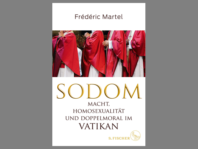 Bild: Buchcover "Sodom – Macht, Homosexualität und Doppelmoral im Vatikan"