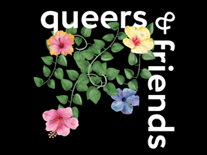 Logo: queers & friends
