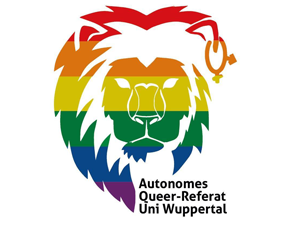 Logo: Queer-Referat Uni Wuppertal