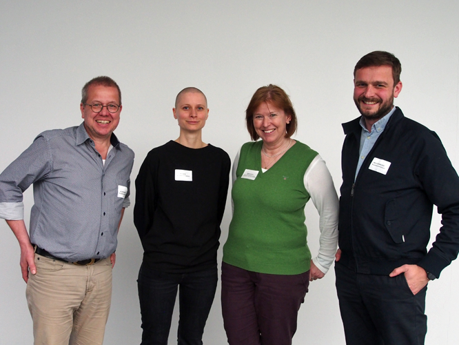 Bild: Jörg Thomas Alvermann, Katharina Monka, Gabriele Bischoff und Christoph Westermeier