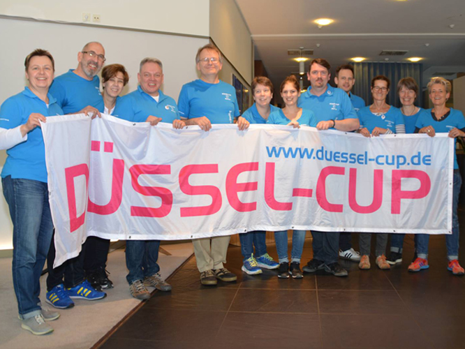 Bild: Orgateam des Düssel-Cup 2019