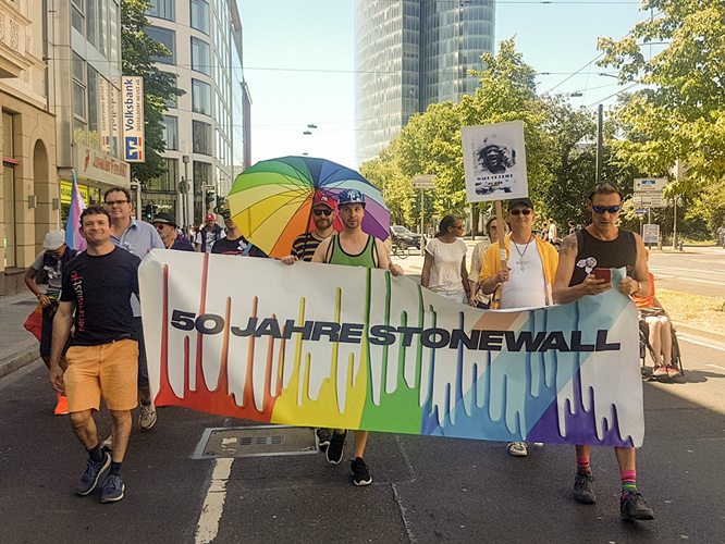 Bild: Demonstrationszug am 29. Juni 2019