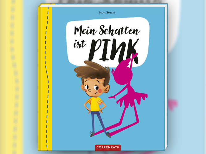 Bild: Buchcover "Mein Schatten ist pink"