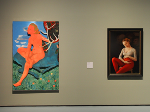 Bild: Kunstwerke von Martial Raysse und Katerina Belkina