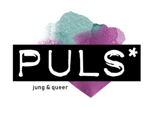 Logo: PULS* - jung & queer