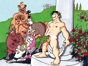 Bild: Comic von Ralf König