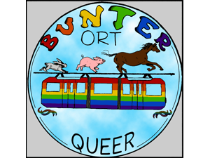 Logo: Bunter Ort Queer