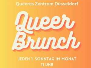 Grafik: Queeres Zentrum Düsseldorf - Queer Brunch