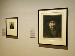 Bild: Blick in die Rembrandt-Ausstellung