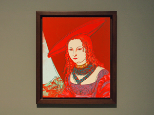 Andy Warhol (1928-1987): Bildnis einer Frau (nach Cranach), 1985