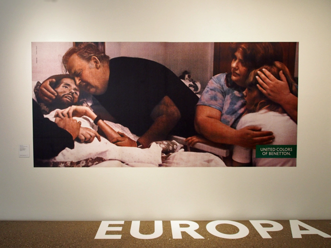 Bild: Benetton-Werbung aus 1992