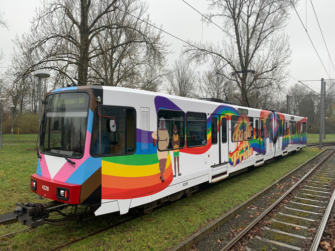 Bild: Pride-Bahn