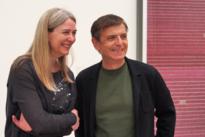 Bild: Marion Ackermann und Andreas Gursky