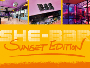 Logo: She-Bar & Danceclub Sunset Edition