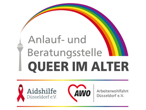 Logo: Queer im Alter