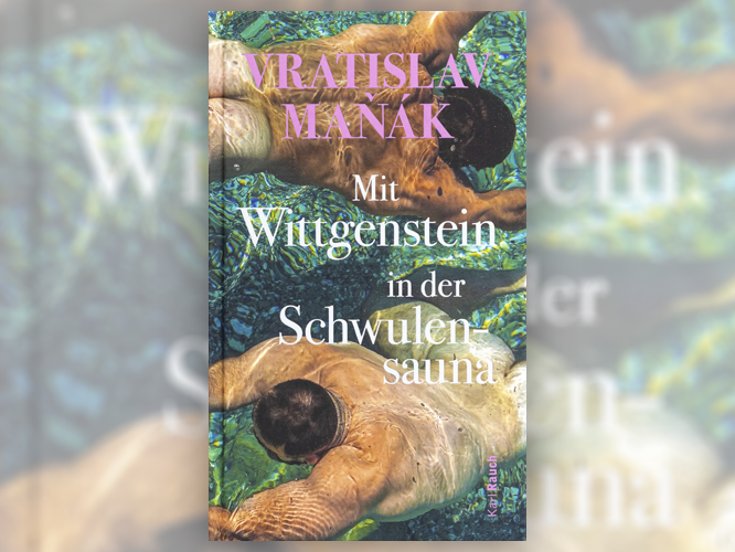 Buchcover "Mit Wittgenstein in der Schwulensauna"