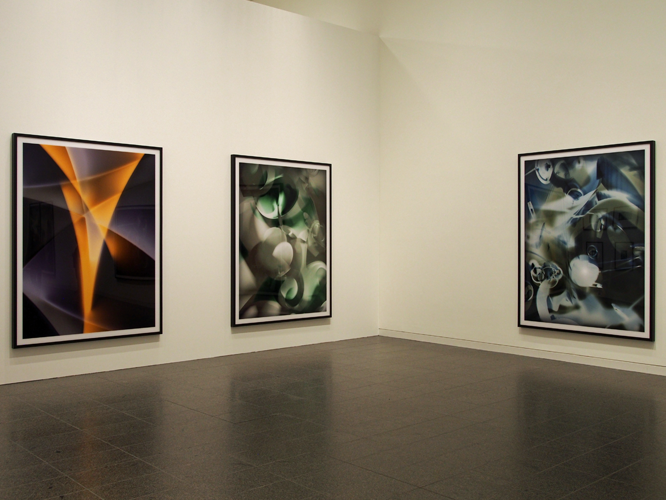 Bild: Thomas Ruff - Werkserie Fotogramme